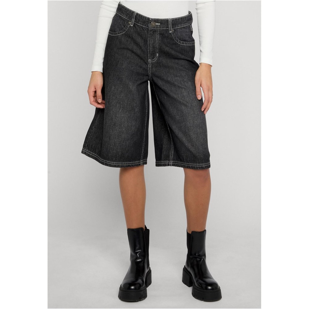 Urban Classics - Denim Bermuda Shorts - Black